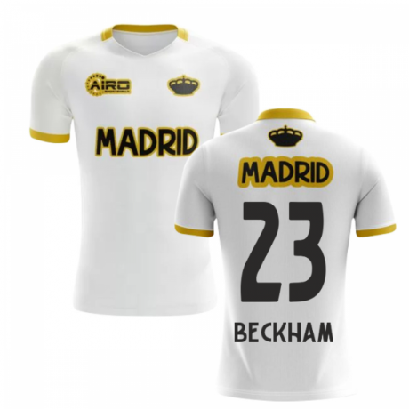 2020-2021 Madrid Concept Training Shirt (White) (BECKHAM 23) - Kids