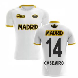 2020-2021 Madrid Concept Training Shirt (White) (CASEMIRO 14) - Kids
