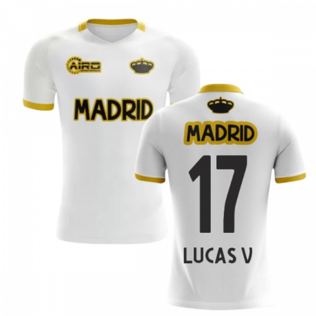 2020-2021 Madrid Concept Training Shirt (White) (LUCAS V 17) - Kids