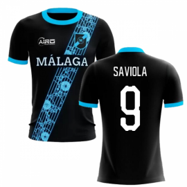 2020-2021 Malaga Away Concept Football Shirt (Saviola 9) - Kids