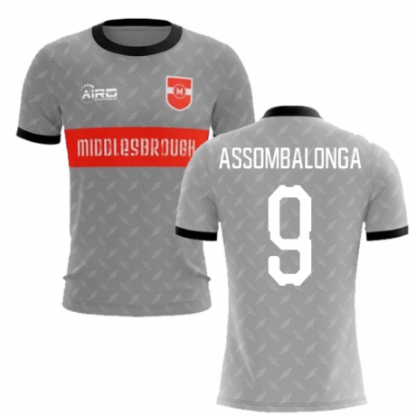 2020-2021 Middlesbrough Away Concept Football Shirt (Assombalonga 9) - Kids