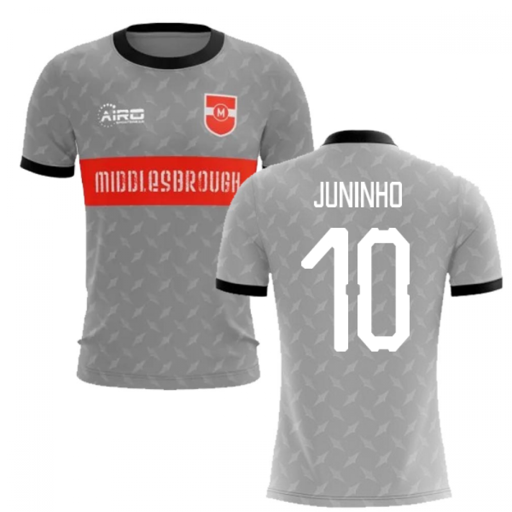 2020-2021 Middlesbrough Away Concept Football Shirt (Juninho 10) - Kids