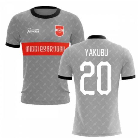 2020-2021 Middlesbrough Away Concept Football Shirt (Yakubu 20) - Kids