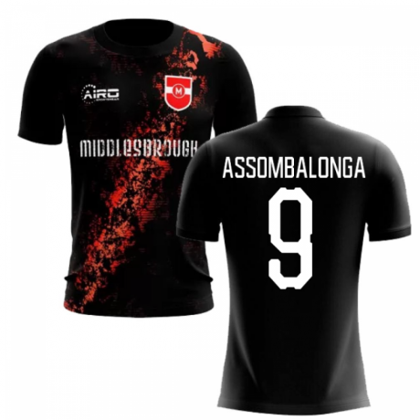 2020-2021 Middlesbrough Third Concept Football Shirt (Assombalonga 9) - Kids