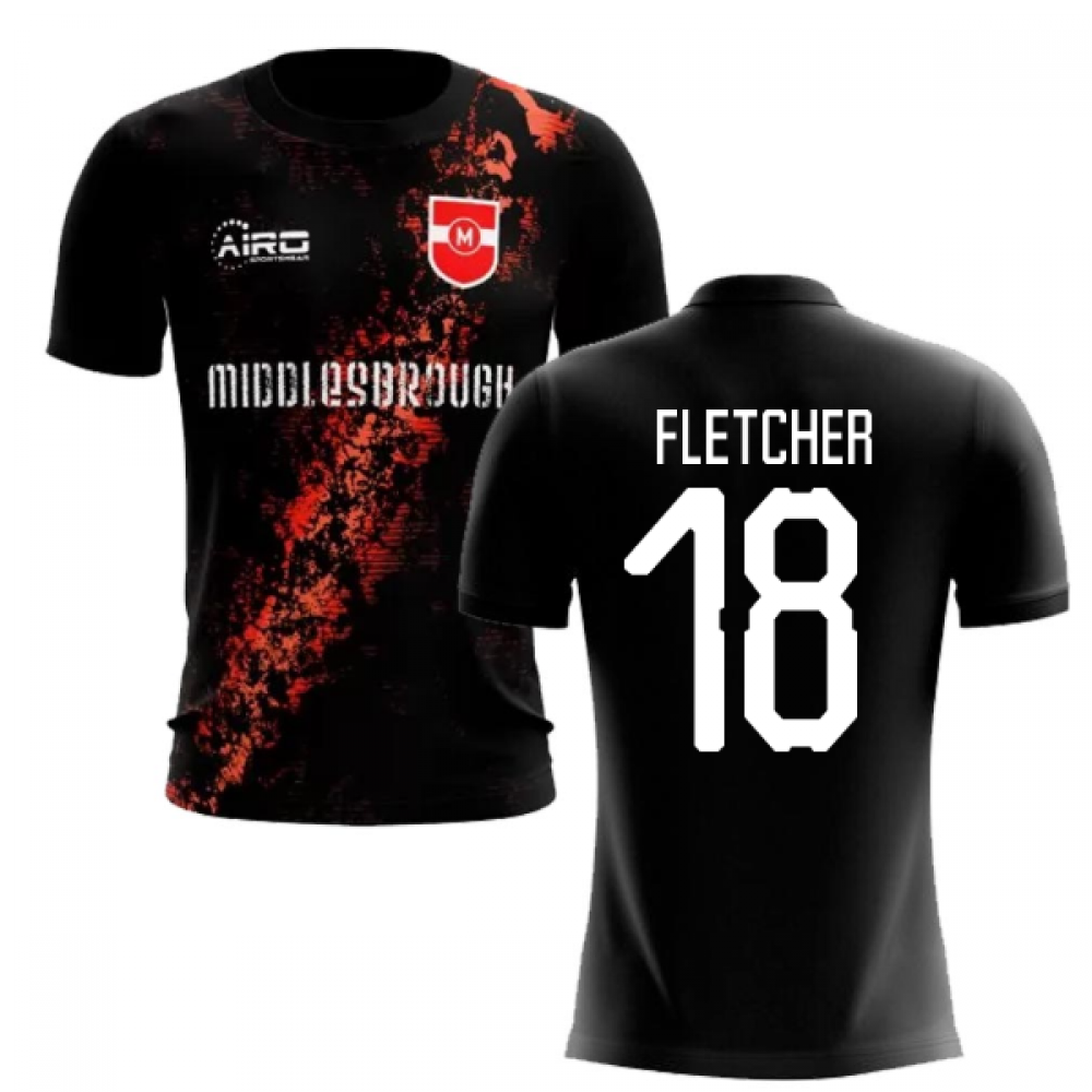 2023-2024 Middlesbrough Third Concept Football Shirt (Fletcher 18)