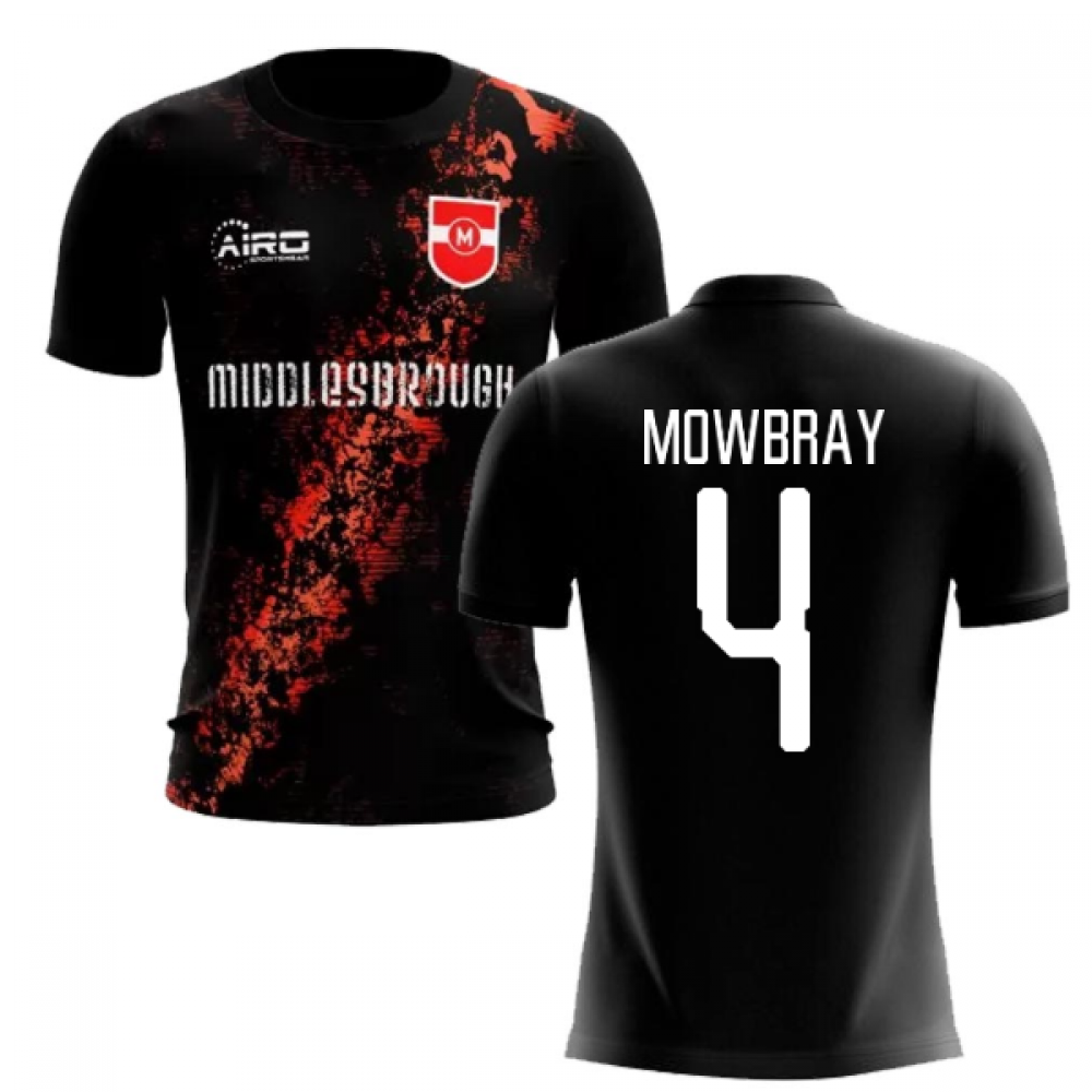 2020-2021 Middlesbrough Third Concept Football Shirt (Mowbray 4) - Kids