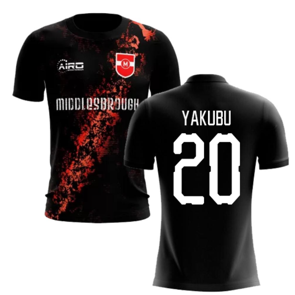 2020-2021 Middlesbrough Third Concept Football Shirt (Yakubu 20) - Kids