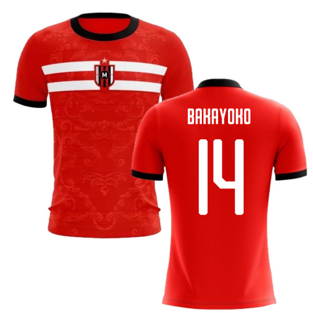 2020-2021 Milan Away Concept Football Shirt (Bakayoko 14) - Kids