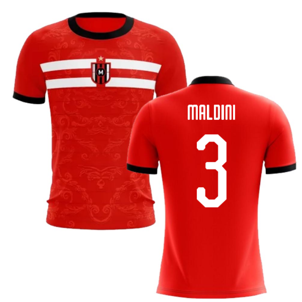 2020-2021 Milan Away Concept Football Shirt (Maldini 3) - Kids