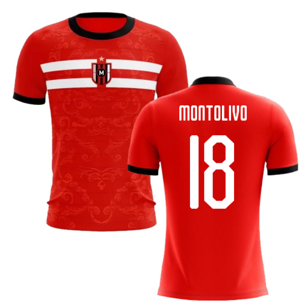 2020-2021 Milan Away Concept Football Shirt (Montolivo 18) - Kids