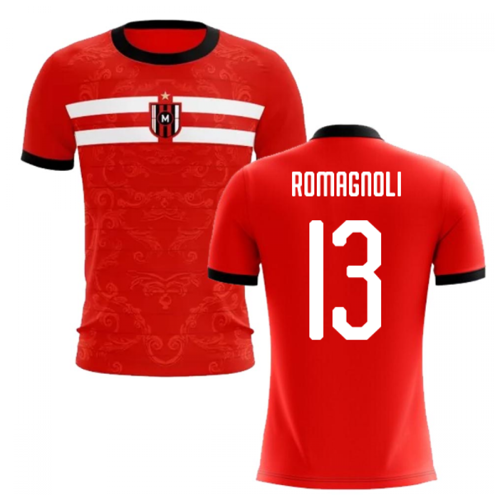 2020-2021 Milan Away Concept Football Shirt (Romagnoli 13) - Kids