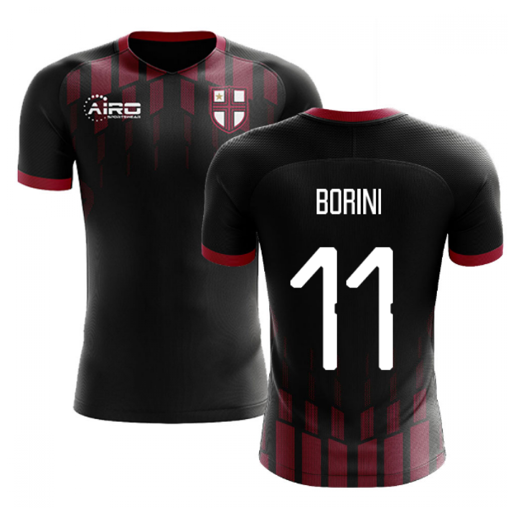 2025-2026 Milan Pre-Match Concept Football Shirt (BORINI 11)