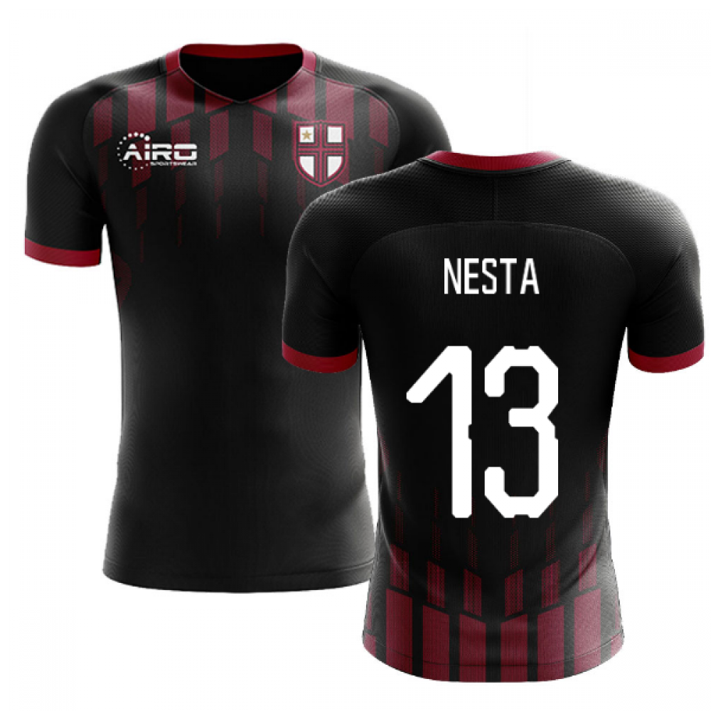 2025-2026 Milan Pre-Match Concept Football Shirt (NESTA 13)