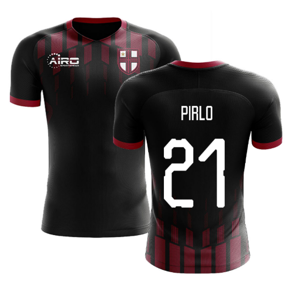 2025-2026 Milan Pre-Match Concept Football Shirt (PIRLO 21)