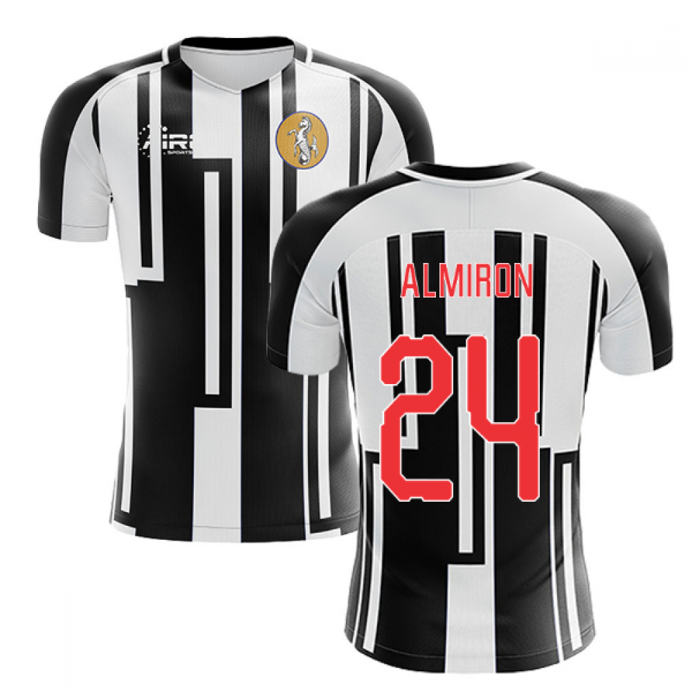 2025-2026 Newcastle Home Concept Football Shirt (ALMIRON 24)
