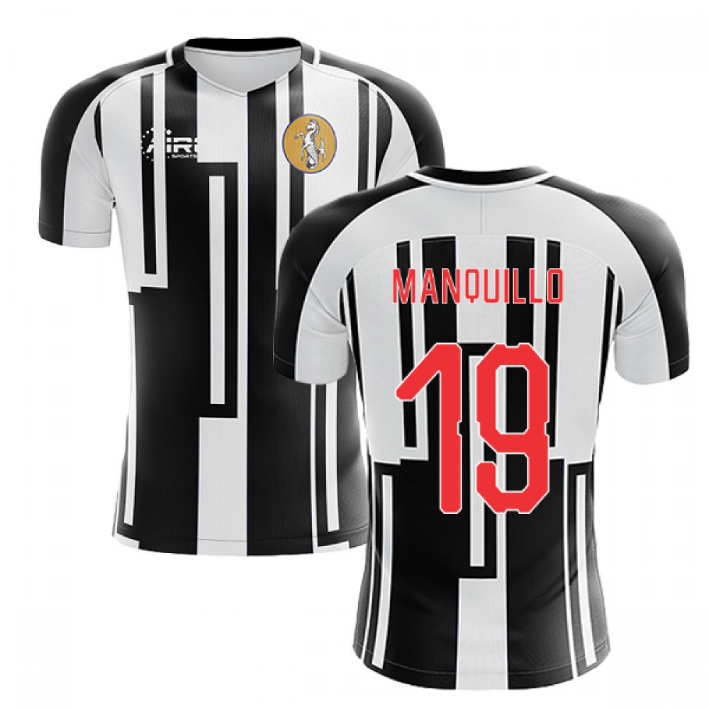 2025-2026 Newcastle Home Concept Football Shirt (MANQUILLO 19)