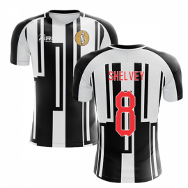 2023-2024 Newcastle Home Concept Football Shirt (SHELVEY 8)