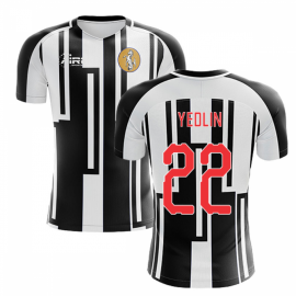 2023-2024 Newcastle Home Concept Football Shirt (YEDLIN 22)