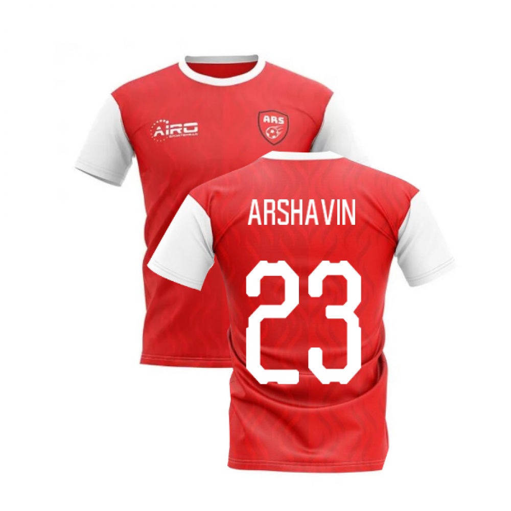 2025-2026 North London Home Concept Football Shirt (ARSHAVIN 23)