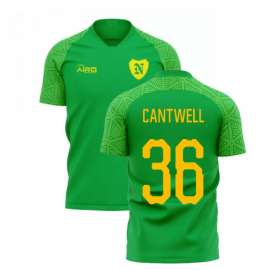 2020-2021 Norwich Away Concept Football Shirt (CANTWELL 36)