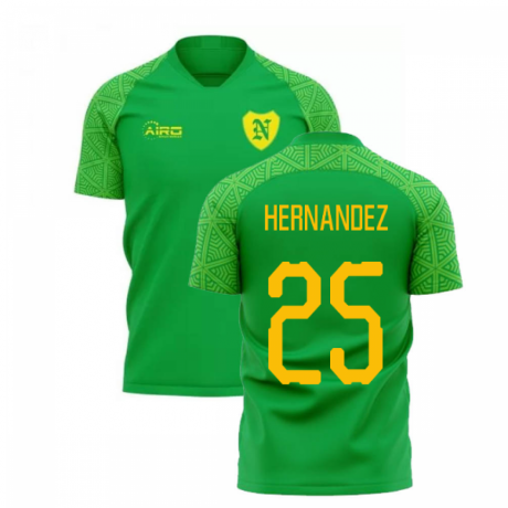 2023-2024 Norwich Away Concept Football Shirt (HERNANDEZ 25)