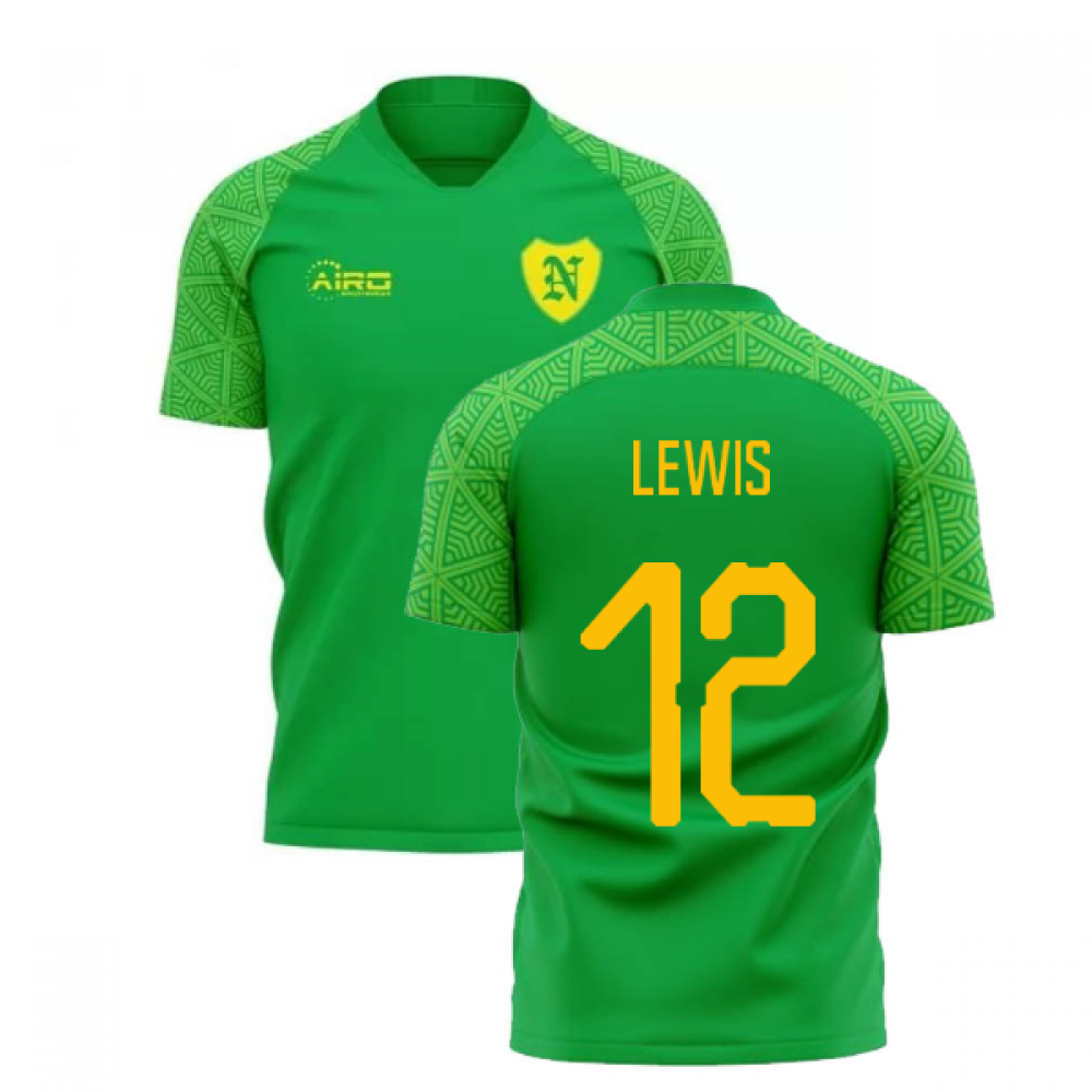 2024-2025 Norwich Away Concept Football Shirt (LEWIS 12)