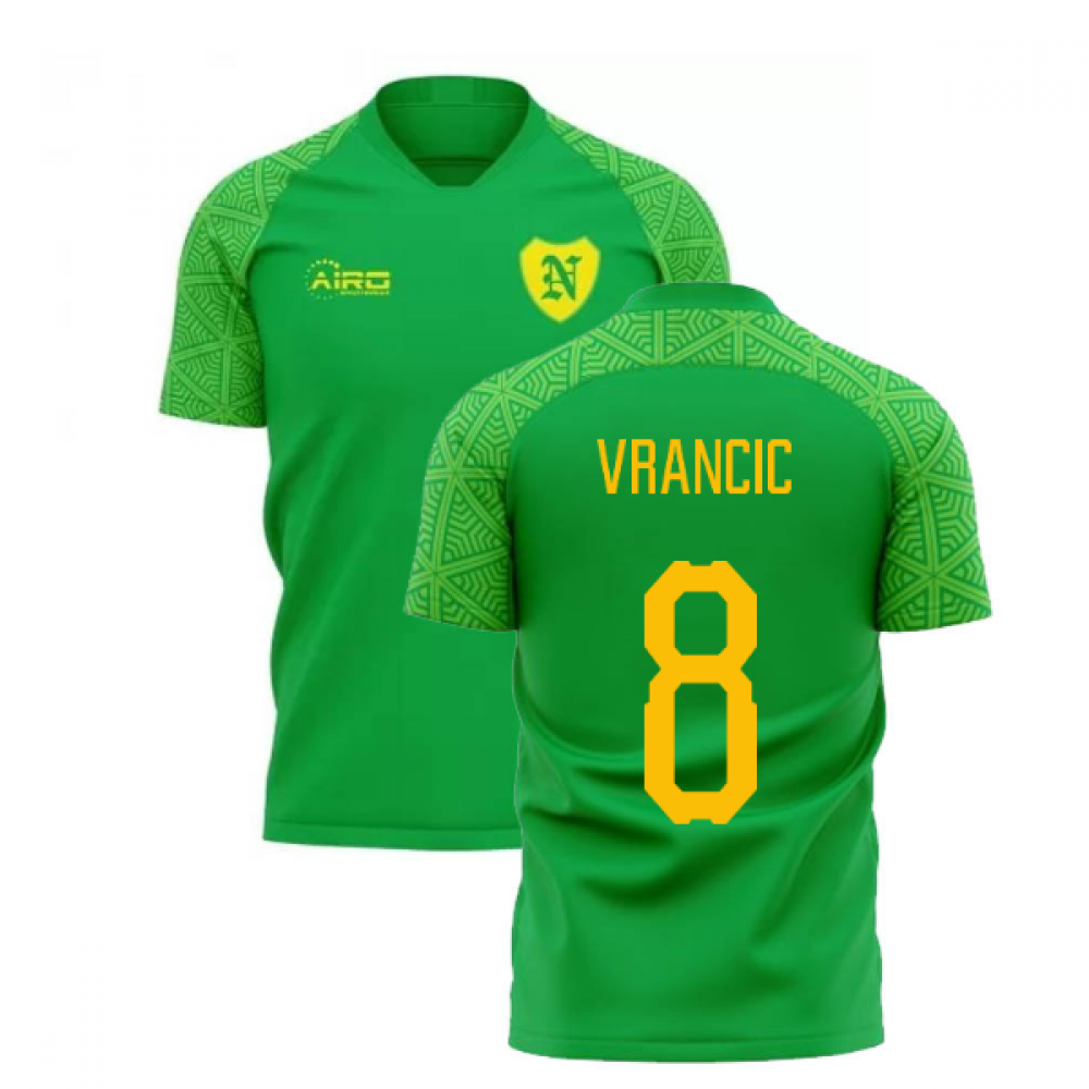 2025-2026 Norwich Away Concept Football Shirt (VRANCIC 8)
