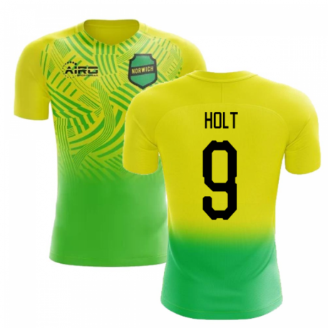 2020-2021 Norwich Home Concept Football Shirt (Holt 9) - Kids