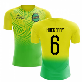 2020-2021 Norwich Home Concept Football Shirt (Huckerby 6) - Kids