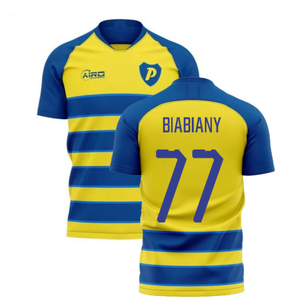 2025-2026 Parma Home Concept Football Shirt (BIABIANY 77)