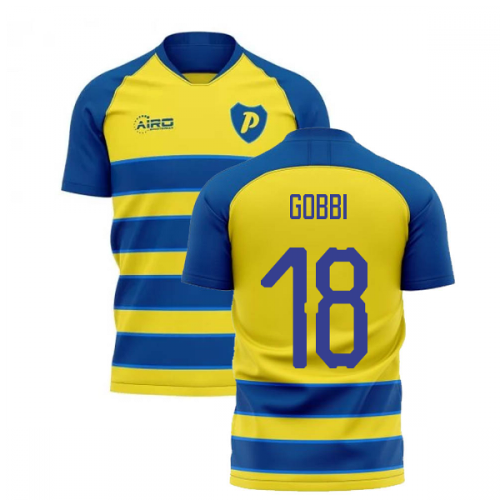 2023-2024 Parma Home Concept Football Shirt (GOBBI 18)