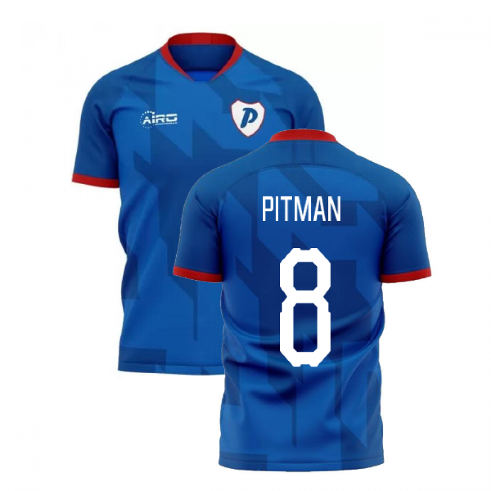 2023-2024 Portsmouth Home Concept Football Shirt (Pitman 8)