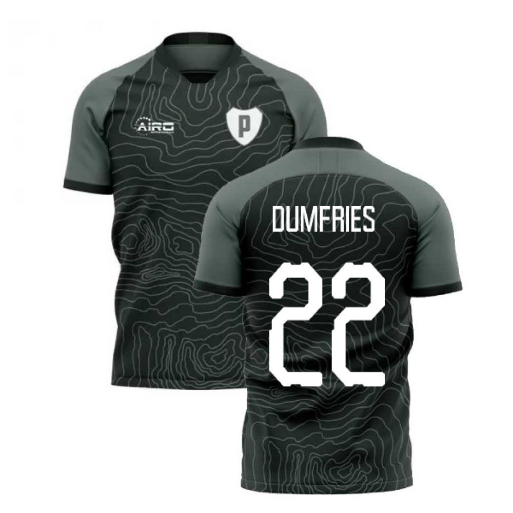 2025-2026 PSV Eindhoven Third Concept Football Shirt (Dumfries 22)