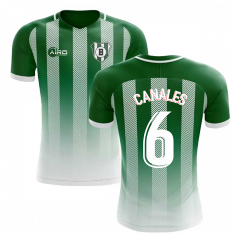 2020-2021 Real Betis Home Concept Football Shirt (Canales 6) - Kids