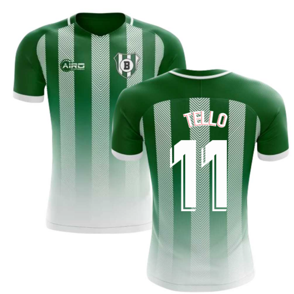 2020-2021 Real Betis Home Concept Football Shirt (Tello 11) - Kids
