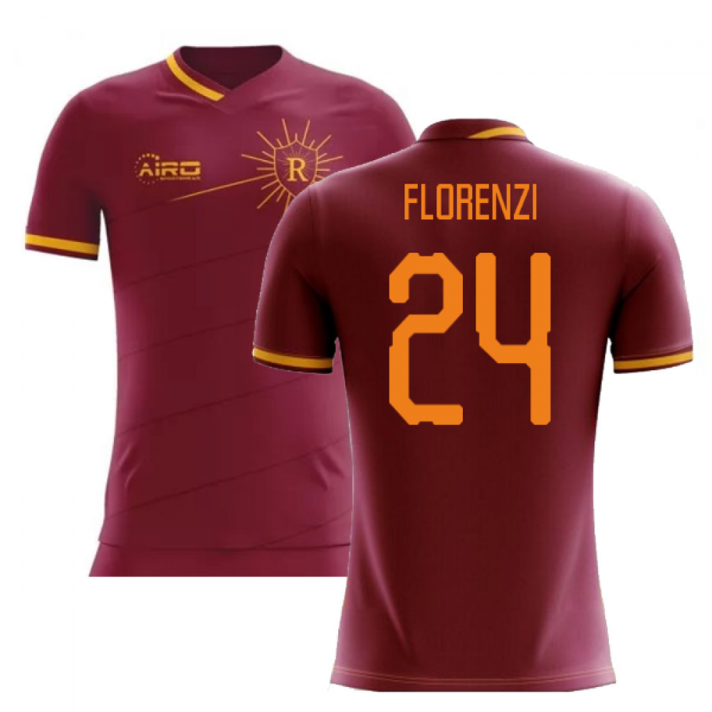 2023-2024 Roma Home Concept Football Shirt (FLORENZI 24)