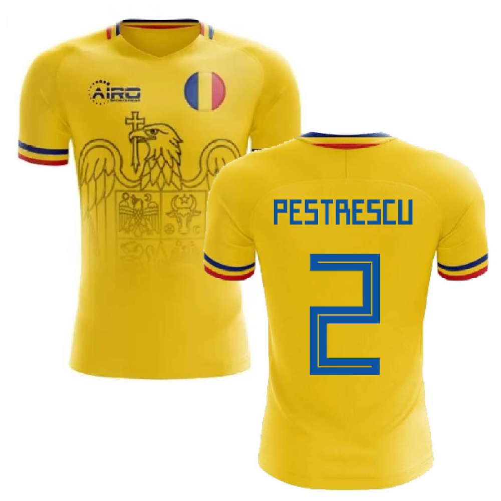 2023-2024 Romania Home Concept Football Shirt (Pestrescu 2)