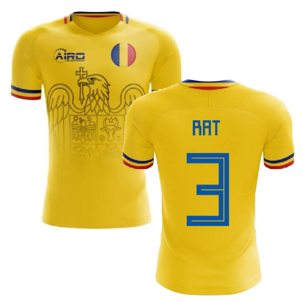 2023-2024 Romania Home Concept Football Shirt (Rat 3)