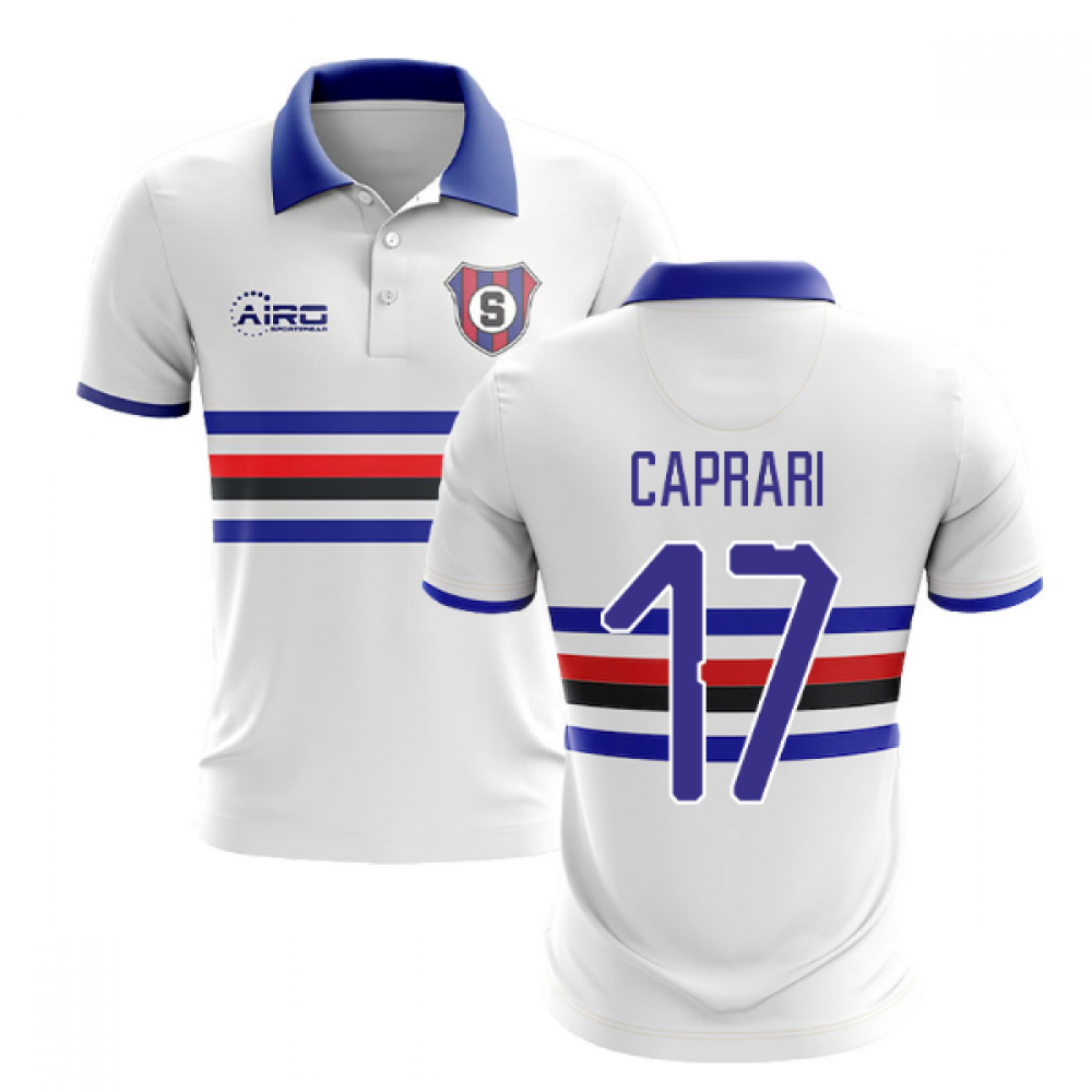 2025-2026 Sampdoria Away Concept Football Shirt (CAPRARI 17)
