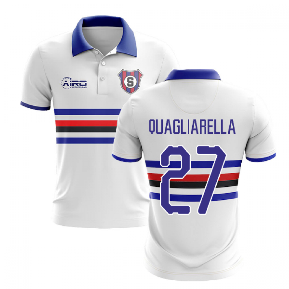 2025-2026 Sampdoria Away Concept Football Shirt (QUAGLIARELLA 27)