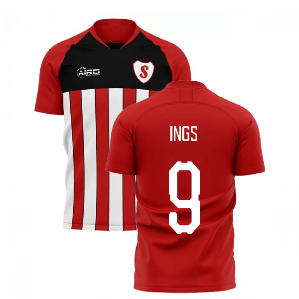 2025-2026 Southampton Home Concept Football Shirt (INGS 9)