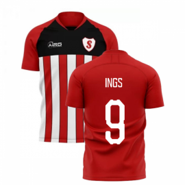 2023-2024 Southampton Home Concept Football Shirt (Ings 9)