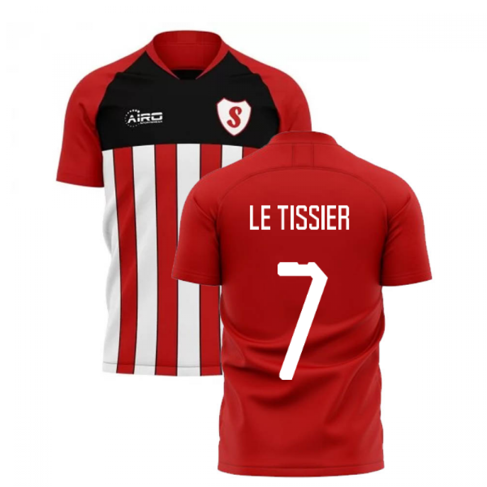 2025-2026 Southampton Home Concept Football Shirt (LE TISSIER 7)