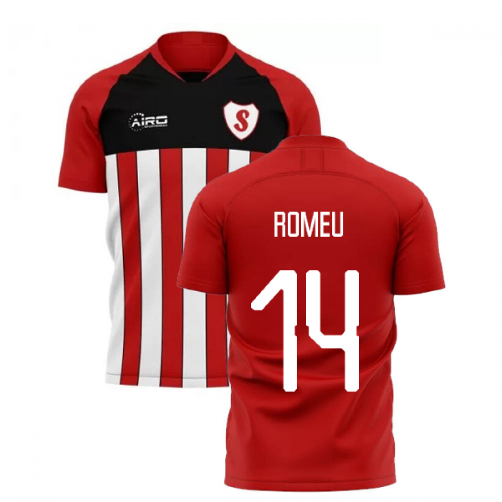 2025-2026 Southampton Home Concept Football Shirt (ROMEU 14)