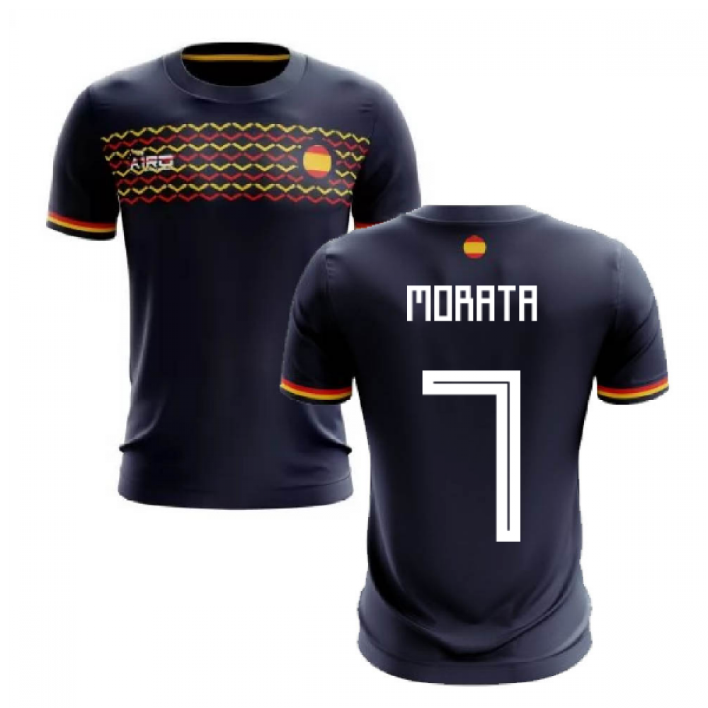 2023-2024 Spain Away Concept Football Shirt (Morata 7)