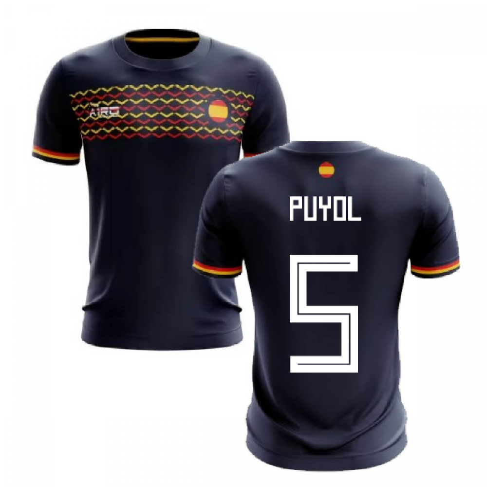 2025-2026 Spain Away Concept Football Shirt (Puyol 5)