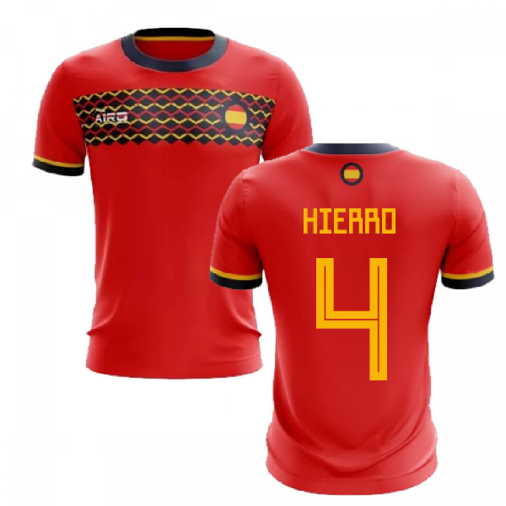 2025-2026 Spain Home Concept Football Shirt (Hierro 4)