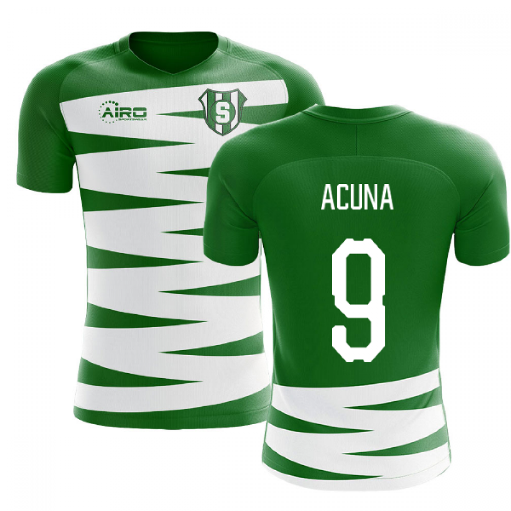 2025-2026 Sporting Lisbon Home Concept Football Shirt (Acuna 9)