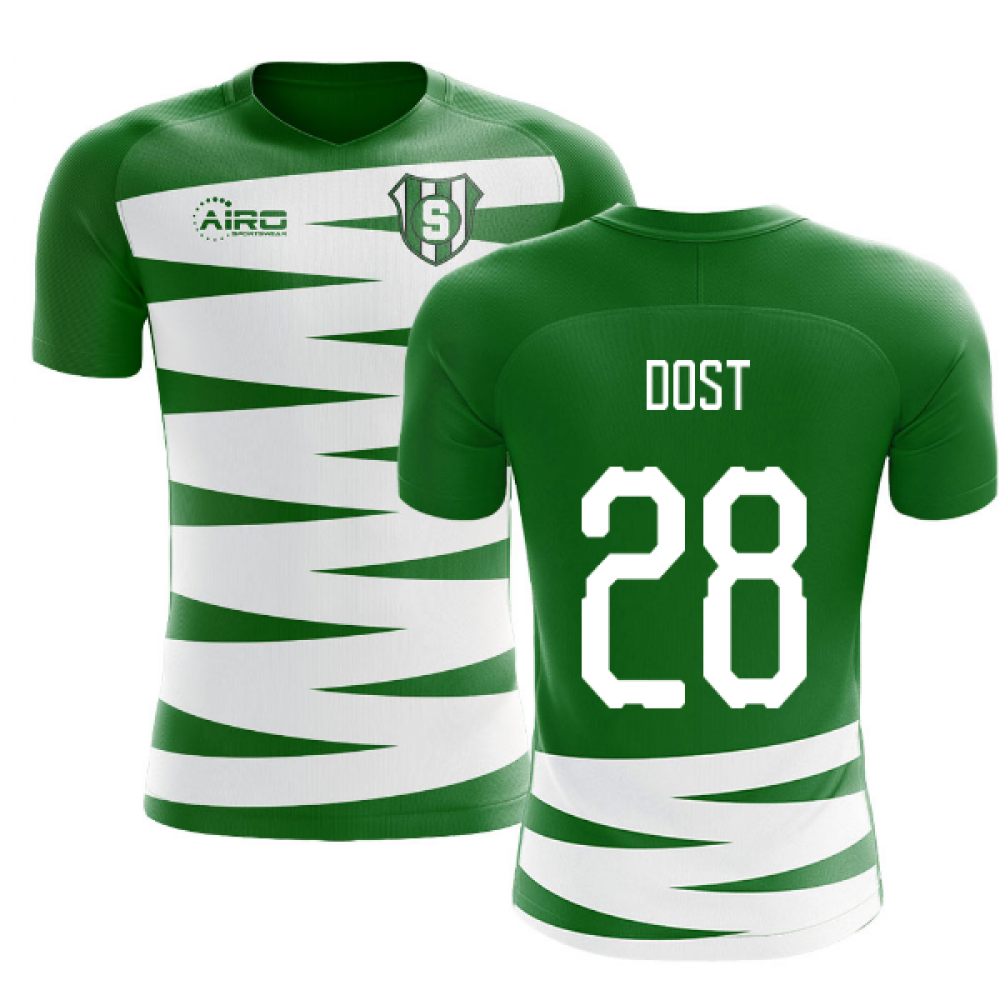 2025-2026 Sporting Lisbon Home Concept Football Shirt (Dost 28)