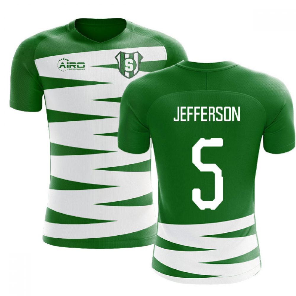 2025-2026 Sporting Lisbon Home Concept Football Shirt (Jefferson 5)